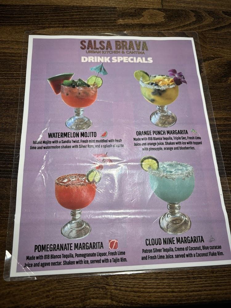SALSA BRAVA URBAN KITCHEN & CANTINA Menu image 4
